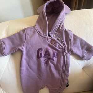 GAP Purple Footies One Piece